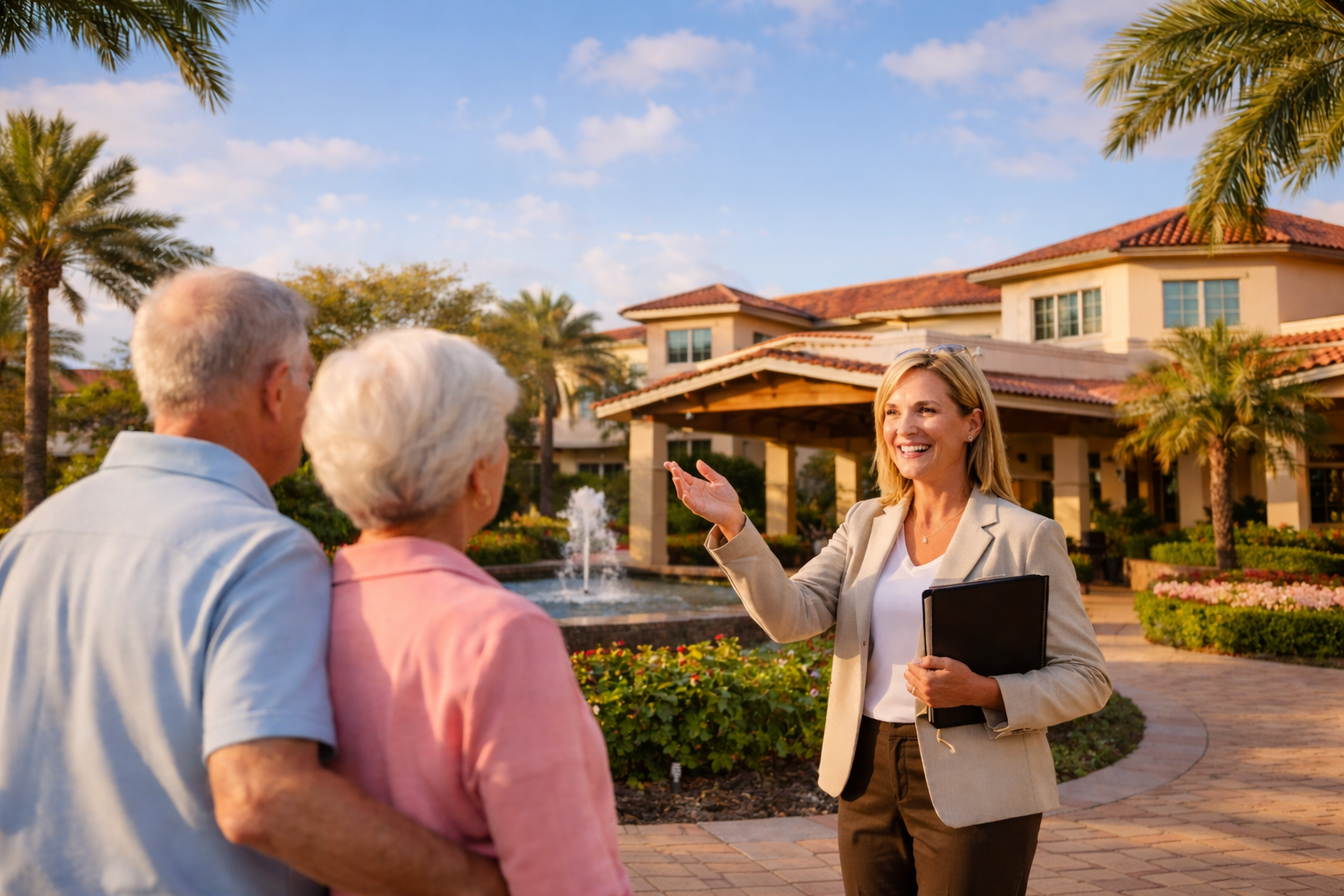 Touring Senior Living Communities in Palm Beach County